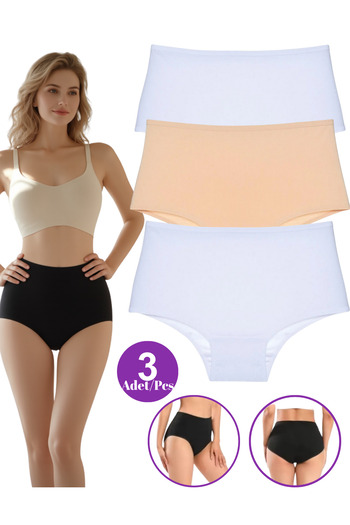 ROSEPERİ Women's High Waist Panties