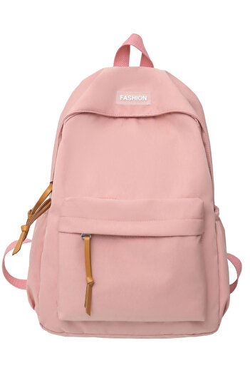 Take Two By Styli Solid Zip Closure Backpack