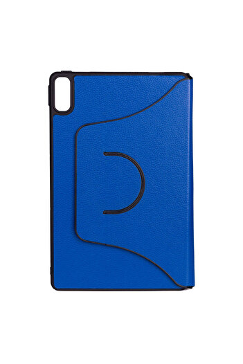 zore Lenovo Tab P11 11.5 (2Nd Gen) Compatible Sharp Fest Rotatable Stand Case-Blue