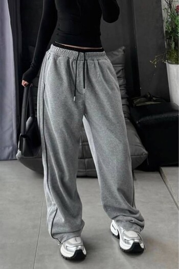 SEFUR Striped Wide Leg Sweatpants Trousers