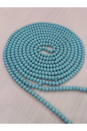 Bayraktar 500 Luxury Tesbi̇h (Prayer Beads) Blue Color (Sky Blue)
