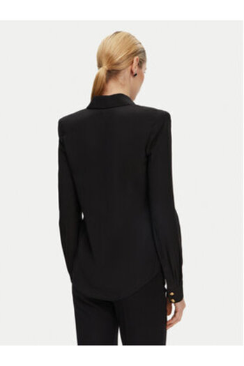 BALMAIN Γυναικείο Πουκάμισο DF1HS050SD42 Μαύρο