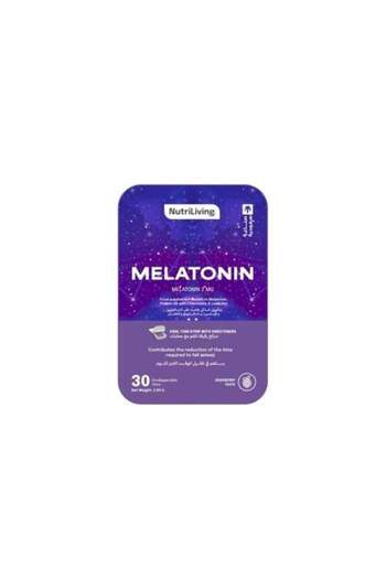 NutriLiving Nung Melatonin Dietary Supplement Orally Dispersible Strips - 30 Tablets