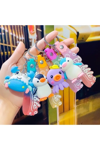 womi Ocean-Themed Cute Figure Keychain (Random 1 Model Sent)