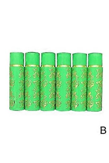 Beauty Moroccan Color Changing Lipstick Green to Pink 6 Pieces/Set