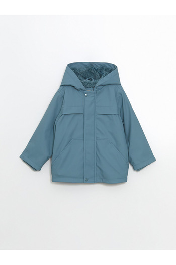 LC Waikiki Lcw Boy's Hooded Raincoat