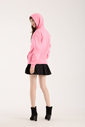 VEK Unisex Oversize Sweatshirt Hoodie Spaghetti Upsetti