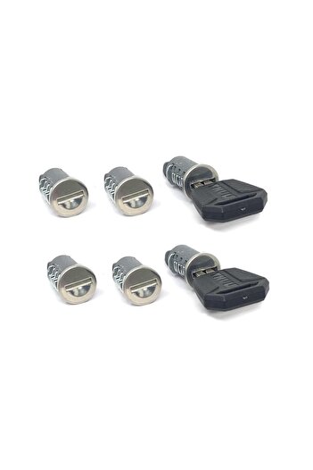Thule Set of 6 locks and keys for the One-Key System 450600, designed for locking port systems