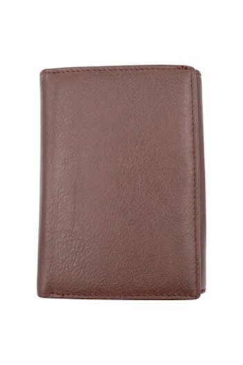 HASSION Women's Leather Wallet G065, Brown