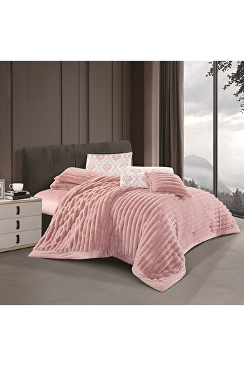 Red Rose Eylaf winter microfiber bedspread, 7 pieces, for two people