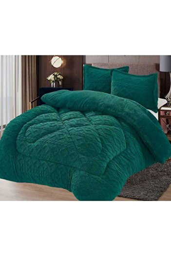 CHIRASO Cocolino Quilt, Embossed Knitted Pattern, 3.5 kg, Double Bed 200x230cm and 2 Pillow Sides 50x70
