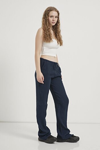 Arma Life Armalife 5502 thin elastic waist muslin women's pants