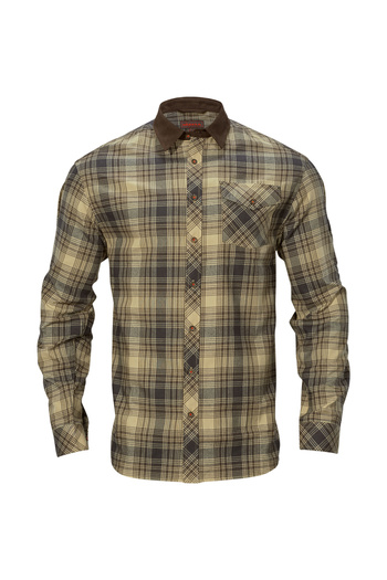 Harkila Camasa flanel Driven Hunt, Light Teak Check