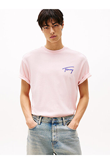 Tommy Hilfiger Men's Tjm Rlx Faded Graphic T-Shirt