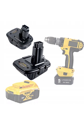 Rosfix DCA1820 Adapter for 20V Battery | Compatible with Dewalt DC9096