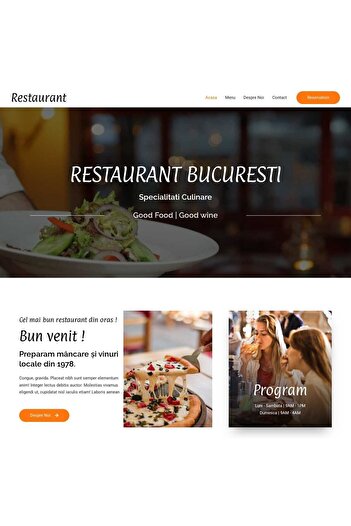 PHP Professional Website for Restaurants - Ready to Install