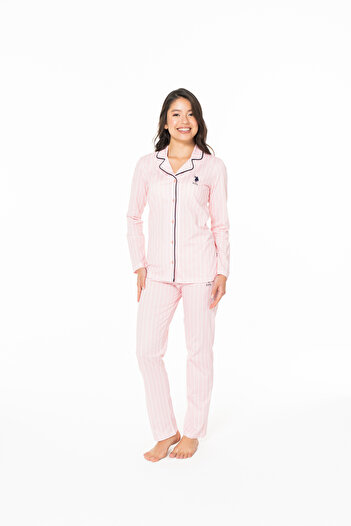U.S. Polo Assn. Women's Cotton Licensed Pajama Set 20138