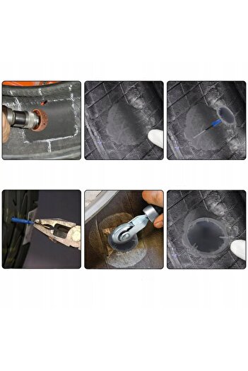Rosfix Tire Repair Mushroom Set 6mm | 10 Pcs | Cold Glue