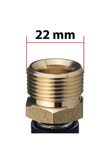 Rosfix Pressure Hose 15M M22-M22 | 200 Bar | Compatible with Kärcher/Kranzle