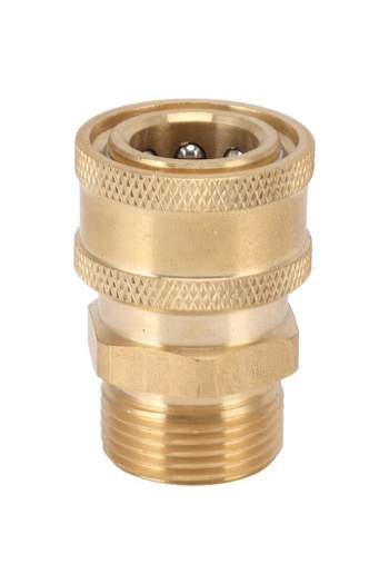 Rosfix Brass Adapter M22x1.5 to Snel 1/4" | Compatible with Macallister-Lavor washer