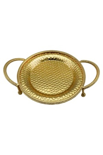 Home Arab Decorative Tray, Gold