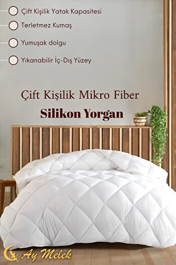 AYMELEK Double Quilt Silicone Micro Fiber Soft Anti-Sweat Quilt