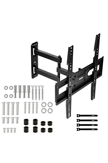 DATMAN Universal Adjustable TV Wall Mount, Diagonal 32"-55" inch (81-140 cm), VESA Compatible, Max 35kg