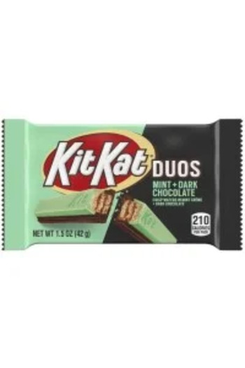 Kit Kat Duos Mint & Dark Chocolate - dark chocolate with mint flavor 42g