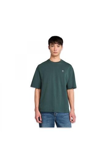 Timberland Tb0A6Gh3 Dunstan River Sleeve Tee Green Men's T-Shirt
