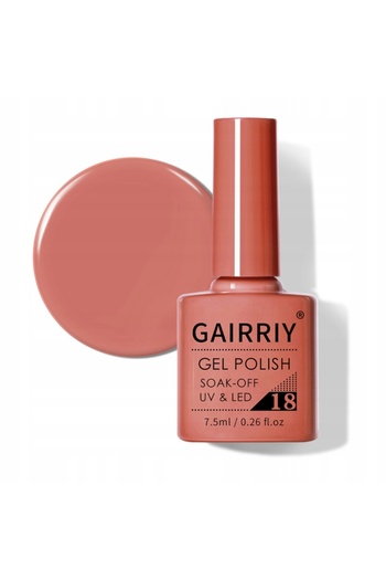Rosfix Semi-permanent Nail Polish 018 | 7.5 ml | 14 Day Resistance | LED/UV Drying