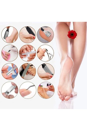 Luoistu Electric Callus Remover Device, Luoistu, 10W, 3 Grinding Heads, Rechargeable, Waterproof