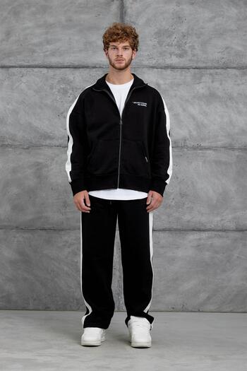 NOMARC Black Nmrc 404 Not Found Printed Oversize Tracksuit Set
