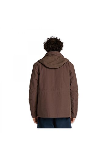 Timberland Tb0A6Uzj Abington Waterproof 3in1 Jacket Brown Men's Coat