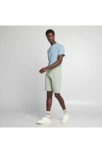 KIABI Jogger-style sports shorts GREEN