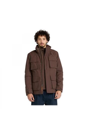 Timberland Tb0A6Uzj Abington Waterproof 3in1 Jacket Brown Men's Coat