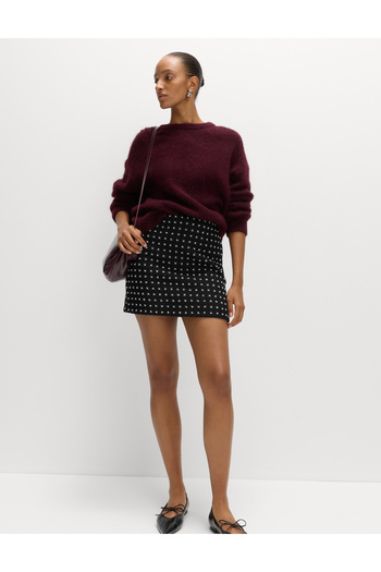 Marks & Spencer İşlemeli Mini Etek