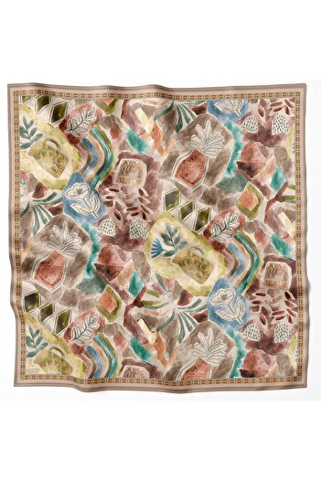 Belli Φουλάρι από καθαρό μετάξι 4216D (TWILL)-81