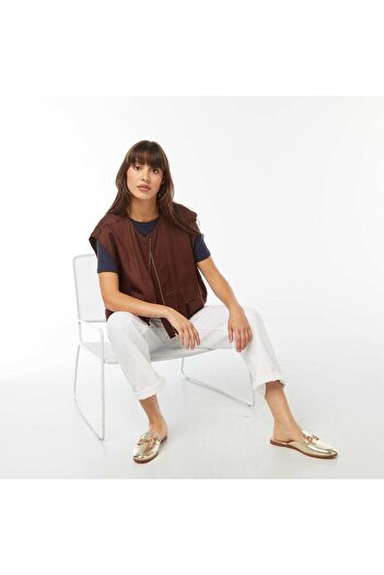 KIABI Thick cotton T-shirt BLUE