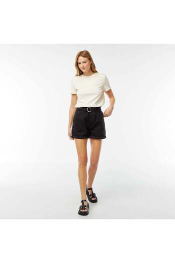 KIABI Short-sleeved jersey T-shirt WHITE