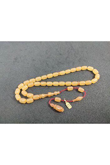 İskeçe Exclusive Ayhan Turan Masterpiece Ringed Imame 0.6 Delim Full Hand Size Fire-I Amber Certified 8483