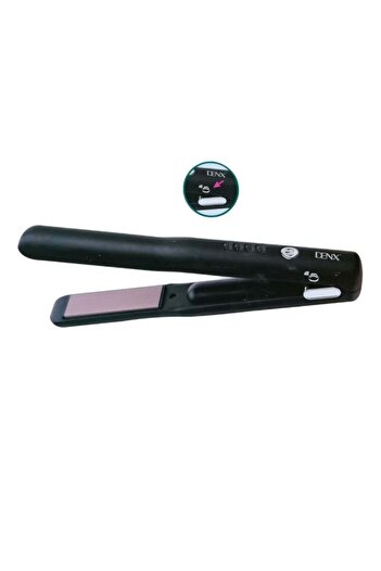 Denx Fast hair straightener - made of ceramic with ceramic coating for smooth gliding