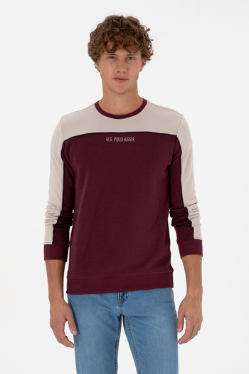 U.S. Polo Assn. Men's Burgundy Sweatshirt 50315507-Vr177