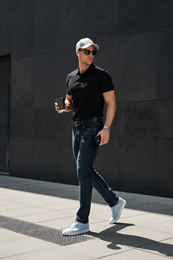ENZİM JEANS Erkek Likralı Regular Fit Jeans