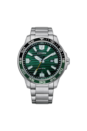 Citizen Men's Analog Green Dial Watch - AW1526-89X