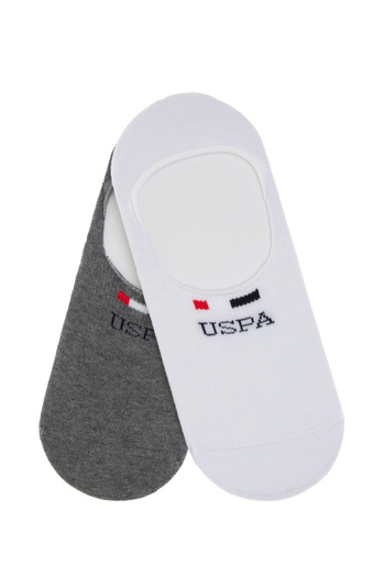 U.S. Polo Assn. Men's 2-Piece Ballerina Socks Earl