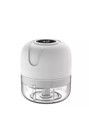 dalimag Mini Portable Electric Wireless Chopper, 100ML, Stainless Steel Blades, Ideal for Garlic and Vegetab