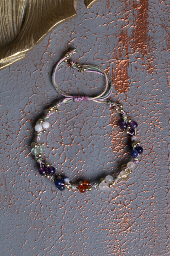 ÇAKRA DOĞAL TAŞ Sagittarius Macrame Bracelet