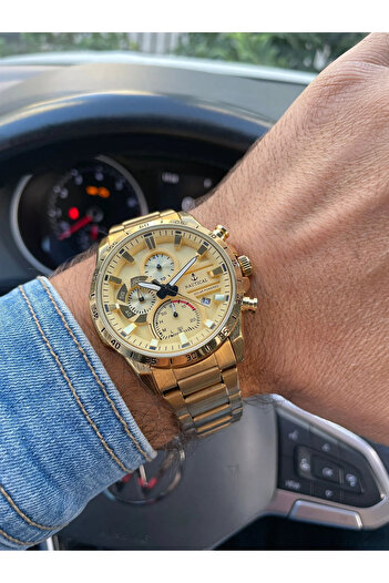 NAUTICAL Functional Steel Men's Wristwatch