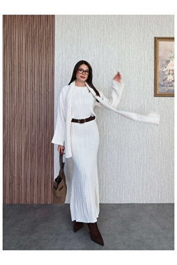 ESRAHELVACI Hair Braid Shawl Skirt Set