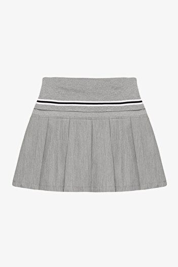 Quzu Gray Women's Skirt Etk00876
